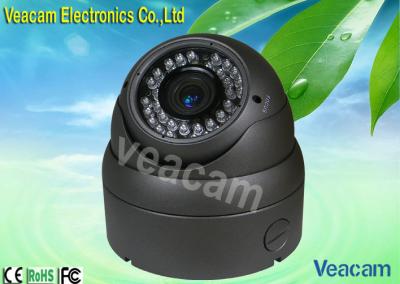 China Outside Adjust Auto White Balance LED Vandal Proof Dome Camera Of 4 - 9mm Manual Zoom Lens for sale