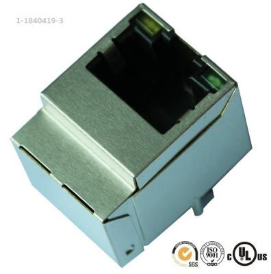 China 1-1840419-3 180 Degree RJ45 Female Jack For IP Cameras LPJD1011BENL for sale