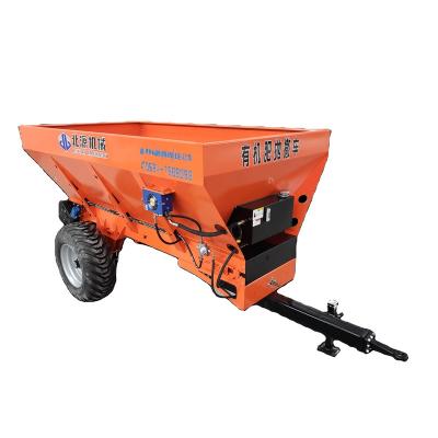 China 2023 New Product High Efficiency Tractor Trailed Lime Manure Horizontal Helical Fertilizer Spreader Fertilize Spreader For 60-80HP Tractor for sale