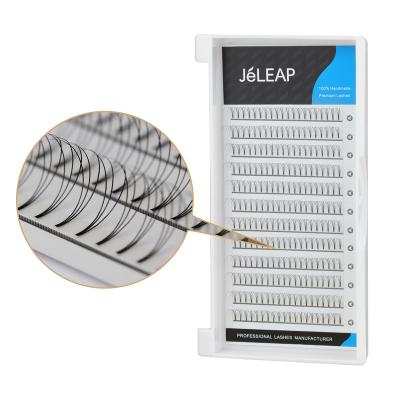 China Lightweight Ellipse Lashes Easy Volume Eyelash Extensions Fan Lashes 3d 4d 5d 7d 10d Pre Made Volume Fans for sale