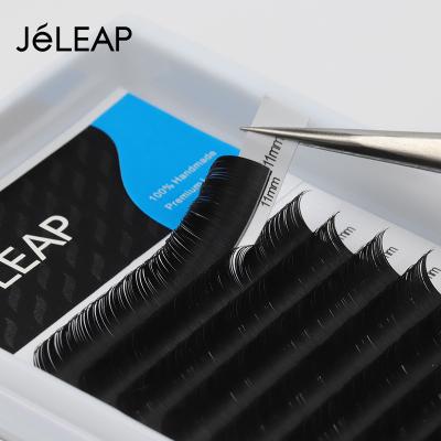 China Lightweight Premade Fans Lashes Russian Custom Private Logo Flat Classic Volume Licks for sale