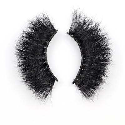 China New Design Natural Soft Glueless 3D Mink Eyelashes Reusable Fluffy Self Adhesive Tape Fake Eye Lashes Vendor Handmade Full for sale