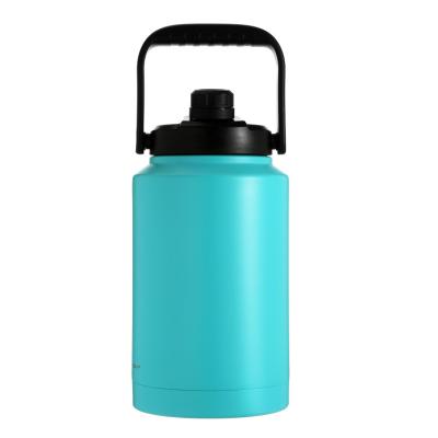 China Everich PORTABLE Wholesale Customized 304 Stainless Steel Beer Shaker Vacuum Double Wall Insulated Beer Bottle With Easy Carry Handle for sale