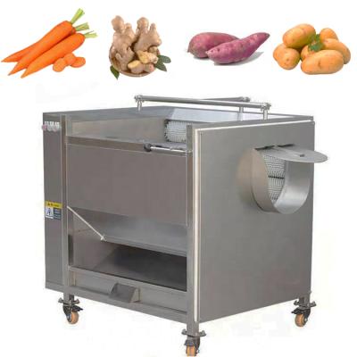 China High Efficiency Ginger Washing Peeling Machines Good Quality High Efficient Cassava Peeling Washing Machine Ginger Peeling Machine for sale