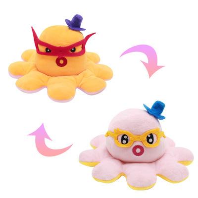 China Fashion/Hot/Comfortable Reversible Flip Plush Octopus Plush Toy Fruit Octopus Soft Selling Stuffed Plush Pulpo Stuffed Animals for sale