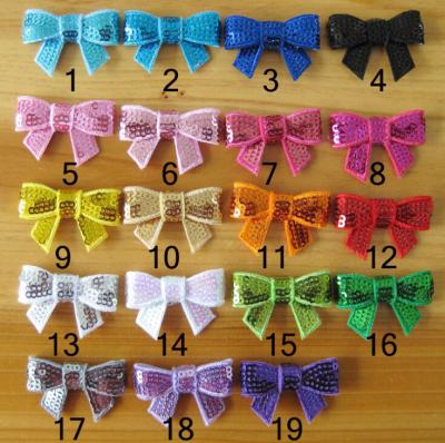 China Fashion/Accessories Sequined 4cm Casual/Comfort/Trendy New Bowknot Hair Kids Headwear Clothing Hot Sale Wholesale for sale