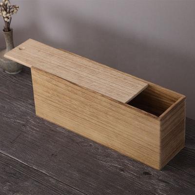 China Handmade Wooden Storage Boxes Sliding Wooden Boxes for sale