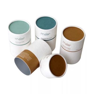 China Recycled Materials Recycled Candle And Cosmetic Tube Packaging Boxes for sale