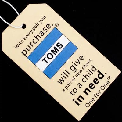 China DIY Barcode Swing Hang Labels with Special Shapes for sale