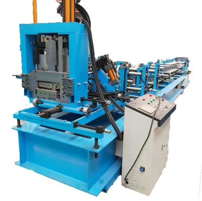 China Construction worksÂ   Automatic Building Steel Frame C Z Purlin Roll Forming Machine for sale