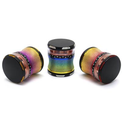 China New Colorful Premium Custom Metal Grinding Herb Grinder Hand Grinder Machine Herb Tobacco Tobacco Grinder 63mm 2022 for sale