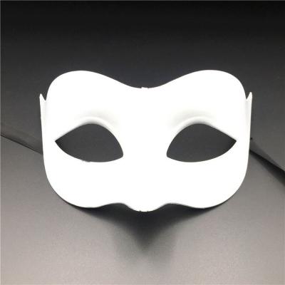 China youyouxiaotianshi men and women half face plain color party costume eye durable plastic funny lyf for sale