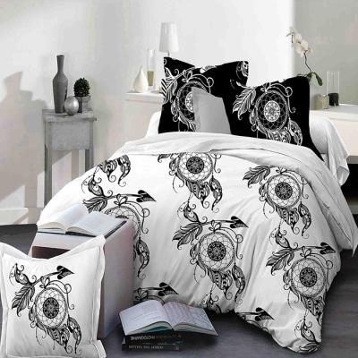 China Black and White Home Duvet Cover Sets Duvet Cover Bedding Set for sale