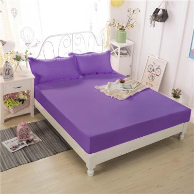 China Disposable Full Size Polyester Queen / Microfiber King Fitted Sheet For Bed for sale