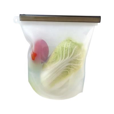 China Sustainable Silicone Food Storage Bags Silicone Sealing Bag Silicone Kitchenware for sale