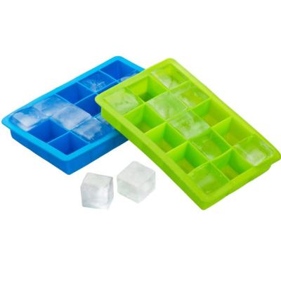 China Best Viable Selling Multifunctional Household Silicone Ice Cube Tray for sale