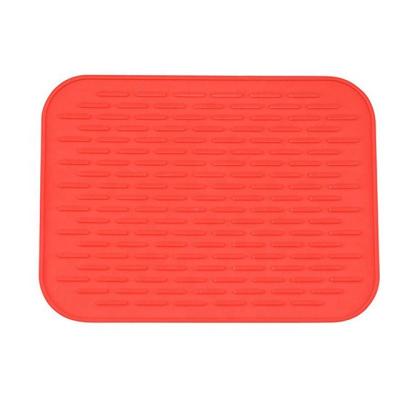 China High Quality Viable Kitchen Sink Auto Drain Kitchen Mat Silicone Drainer Pad for sale