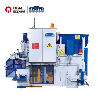 China Construction worksÂ   Full Automatic Hydraulic German Zenith 913 Concrete Block Making Machine for sale