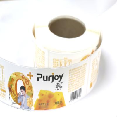 China Wholesale Custom Printed Scratch-off Vinyl Roll Wrapping Label Stickers Waterproof Adhesive Printing for sale