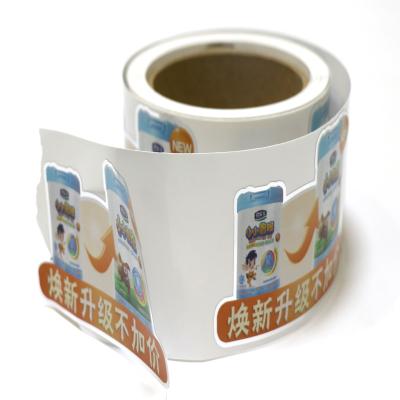 China Custom Scratch Makers Private Label- Printing Logo Adhesive Roll Labels Stickers for Packaging for sale