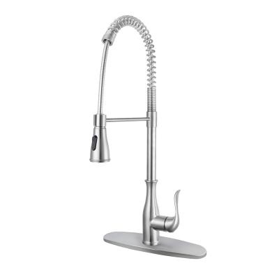 China Sense Faucets New Style 304 Stainless Steel Kitchen Faucets Pull Out To Pull Down Kitchen Mixer Sink Faucet Sink Kitchen Faucets for sale