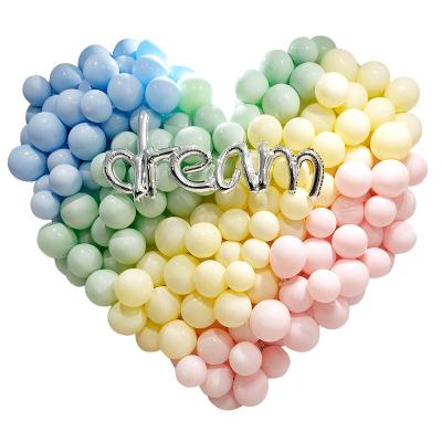 China Latex Macaron candy-colored latex balloons for the birthday wedding engagement anniversary Christmas picnic Party decoration for sale