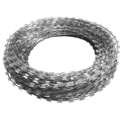 China Best Selling Protective Razor Barbed Wire For BTO-22 BTO-30 BTO-10 CBT-65 Army Razor Type for sale