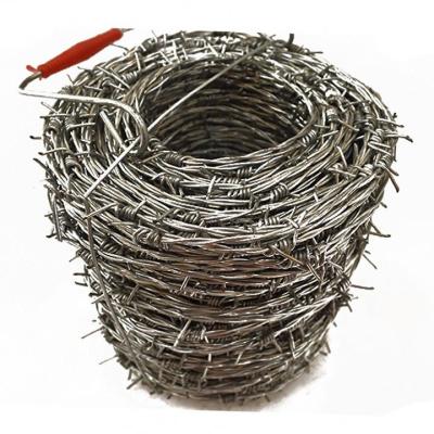 China 2021 Hot Selling Customizable Stainless Steel Barbed Wire Fence Anti-Corrosion for sale