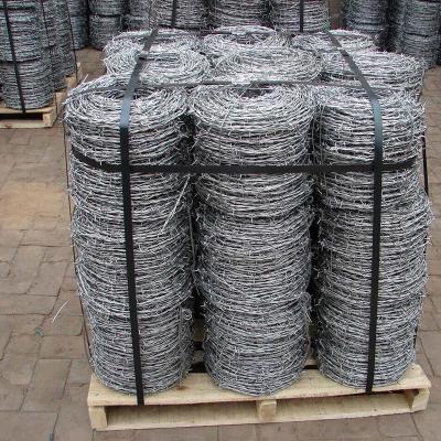 China 2021 China manufacturers 50kg anti-corrosion barbed wire price for sale