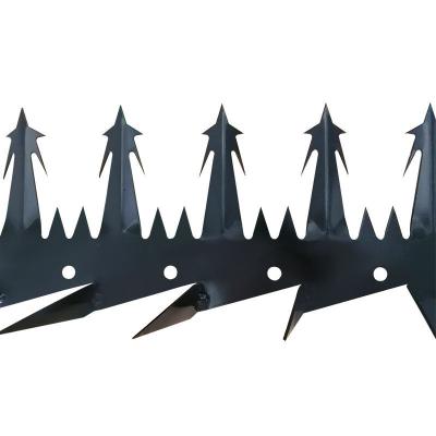 China Protection Performance Supplier Razor Spike Steel Galvanized Anti Climb Chinese Wall Spike for sale