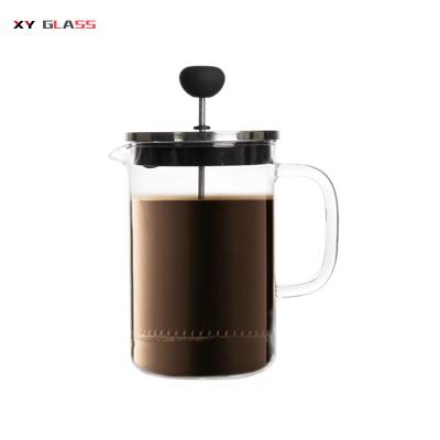 China Sustainable Fashionable Modern Classic French Style Stainless Steel Press Coffee Maker for sale