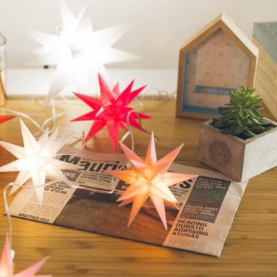 China Small Night Home Decorative Moravia LED Star Pendant Starburst Ambient Light for sale