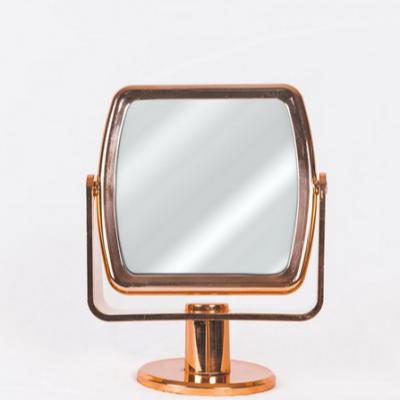 China Beauty Desktop 360 Rotated Magnification 1x/2x Cosmetics Strong ABS Plastic Makeup Mirror for sale