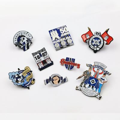 China China Manufacturer Souvenir One Way Cheap Custom Metal Apparel Gift Hard /soft Enamel Lapel Pin Badge Holder and Accessories for sale