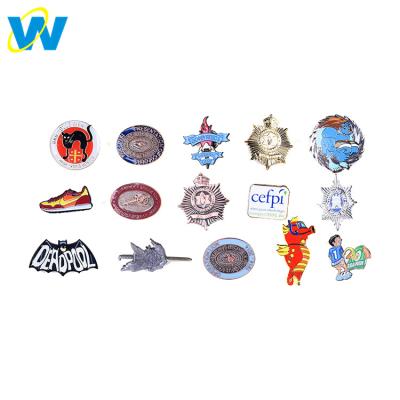 China Europe 2019 Hot Sale Cheap Design Die Cast Soft Enamel Lapel Badge Pin for sale