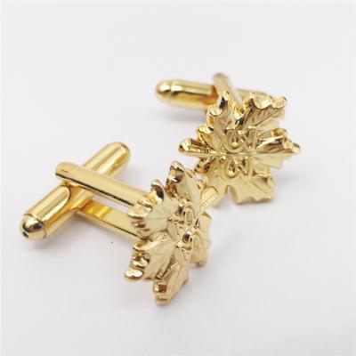 China China ONE WAY designer personalized gold cufflink for shirt for sale