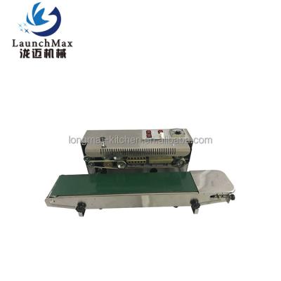 China High Speed ​​Continuous Food Table Top Band Sealer for sale