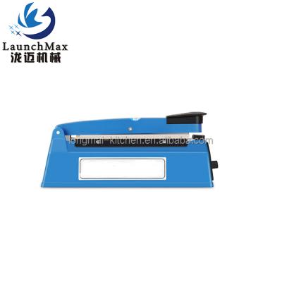 China Food Table Top PP Manual Bag 200 Mm Electric Home Use Hand Pressing Impulse Sealer Manual for sale