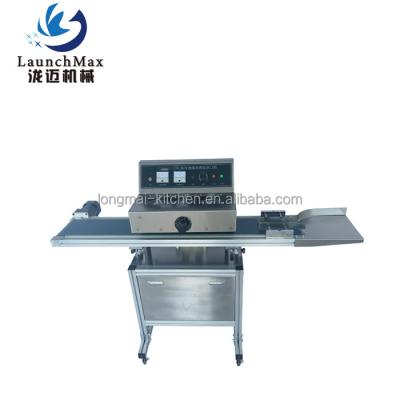 China Food Aluminum Foil Induction High Speed ​​Industrial Electric Vertical Continuous Sealer for sale