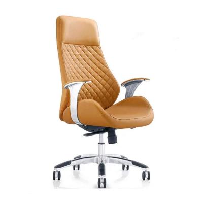 China Luxury Modern Leather Executive Chair CEO Boss Executive Office Rotation Leather Chair for sale