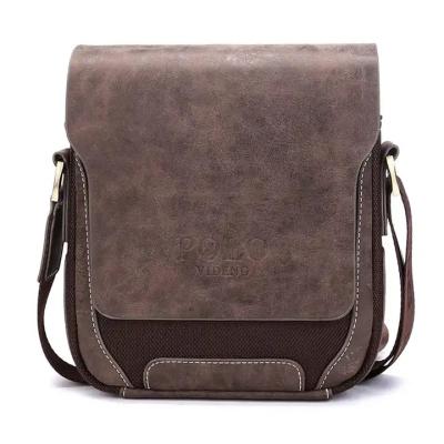 China Benutzerdefinierte Oxford Vintage Leder Umhängetasche Schulter Messenger Bag für Männer zu verkaufen