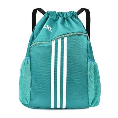 Chine Couleur faite sur commande de Logo Drawstring Sports Backpack Bright avec le basket-ball Compartme à vendre