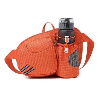 China Prenda impermeable lavable al aire libre multifuncional del bolso de la correa de cintura del deporte con el tenedor de botella de agua en venta