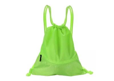 Chine Le gymnase lavable imperméable personnalisable balade le sac à dos en nylon du cordon 420D avec la poche à vendre