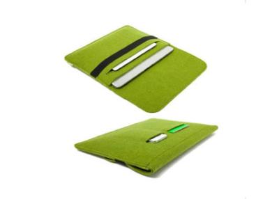 China Wool Felt Laptop Computer Sleeve Bag Colorful 14 15.5 20 Inch Eco - Friendly for sale