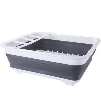 China Multi-functional Vegetable Fruit Dish Home Living Room Kitchen Drain Basket Sink Basket Drain Basket for sale