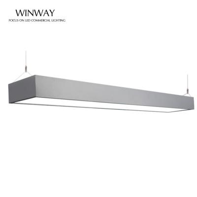 China Modern Custom Design 72w Suspended Led Ceiling Light Linear Fixture Hanging New MARS Linear Light MARS for sale