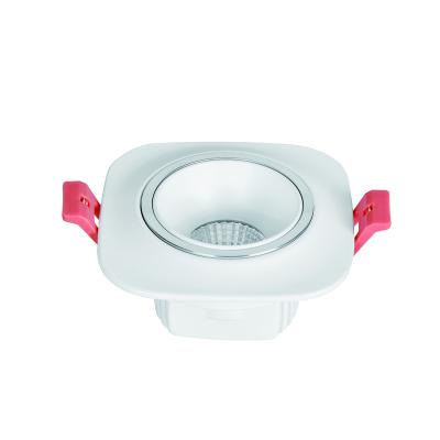 China Contemporary Plastic Housing Recessed Ceiling LED Downlight Down Light in Low Best Price for sale