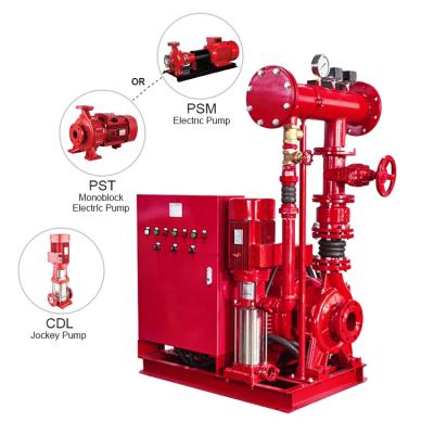 China PEJ Series red Fire Fighting Pump For ISO/CE Certified Flame Extinction application à venda