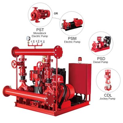 China Fire Fighting Diesel Fire Pump Electric Jockey Pump Fire Pump Manufacturers en venta